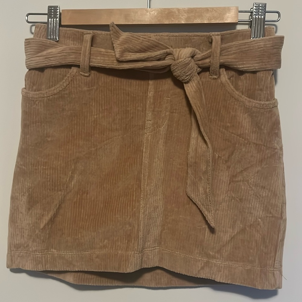 Abercrombie Kids Brown Corduroy Skirt